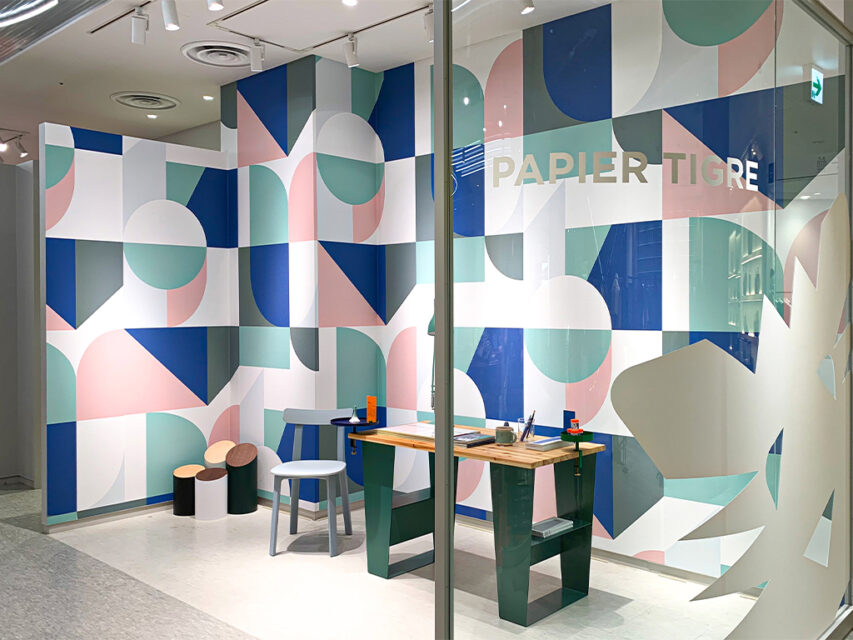 PAPIER TIGRE LIMITED STORE SHIBUYA PARCO 施工イメージ