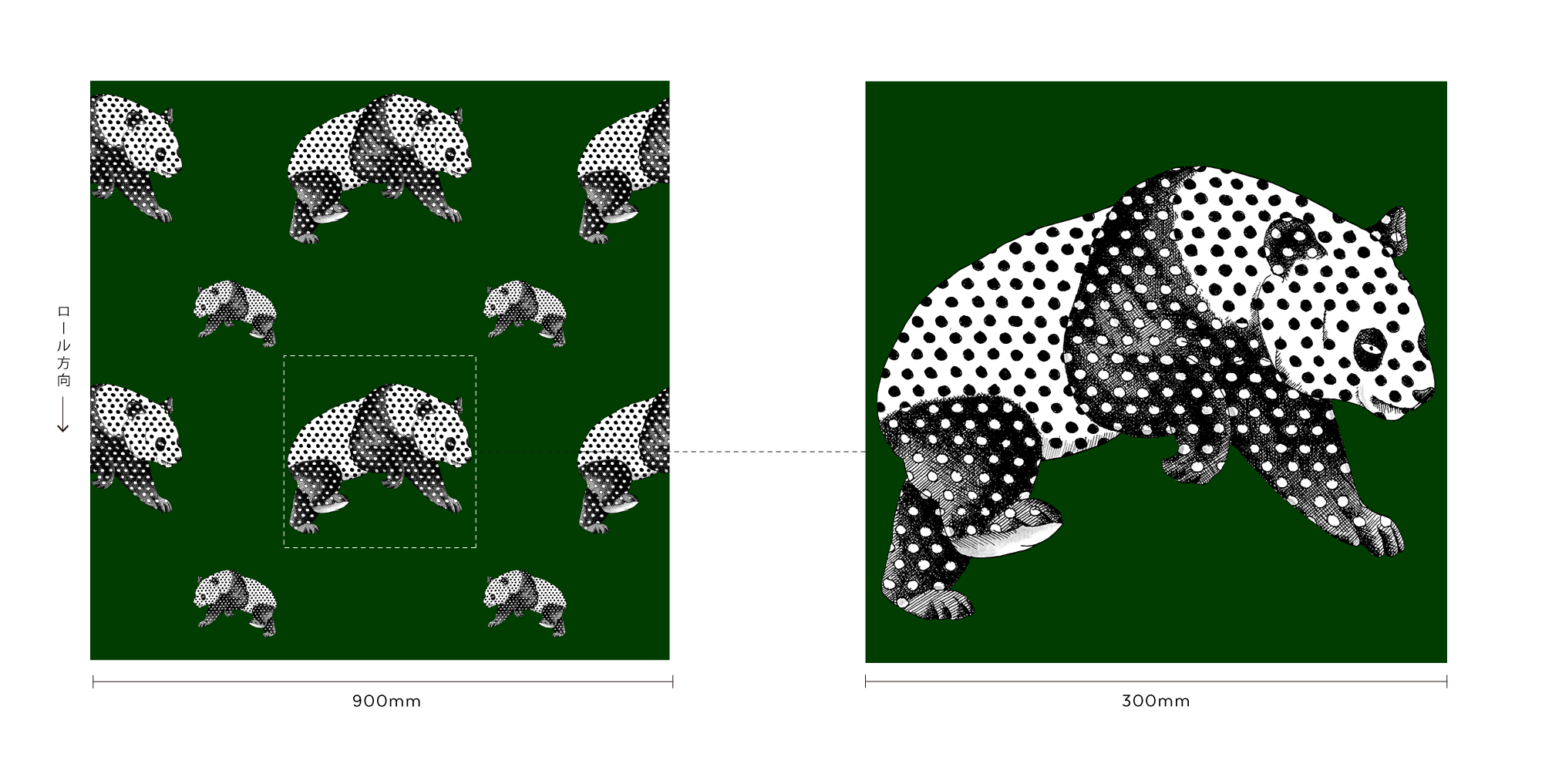 Panda Pounce / LKWT006～010 寸法・詳細画像 1