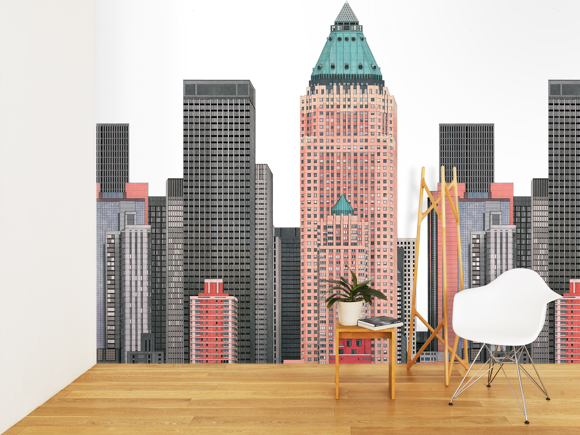 New York Skyline LTCH124 イメージ画像