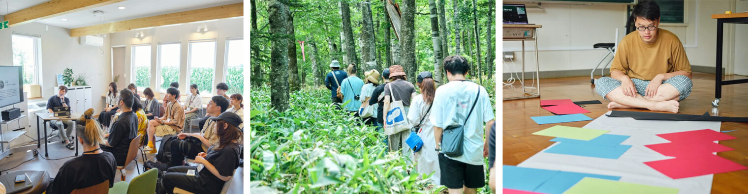 2023年夏に開催したかみしほろデザインワークショップの写真