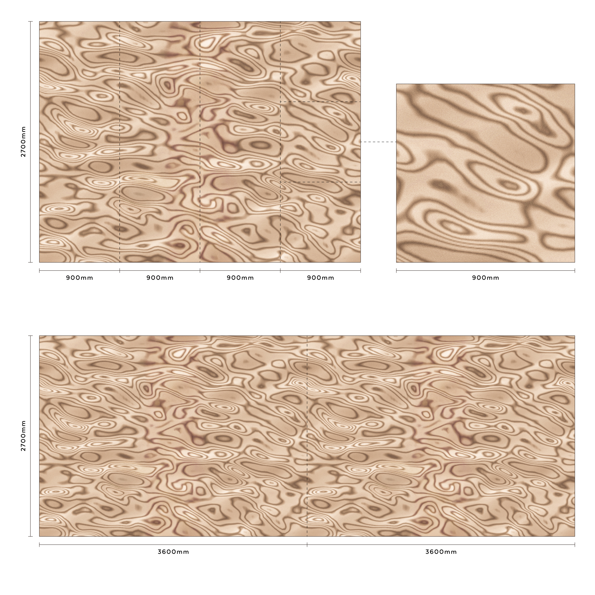 Damascus / CRFU337～344 寸法・詳細画像 1
